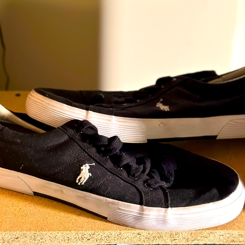 Black Polo Sneakers